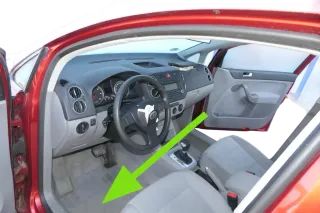 VW Golf Plus 5M Teppich Innenraumteppich Innen Bodenbelag grau artgrey 5M1863367 - Bild 4