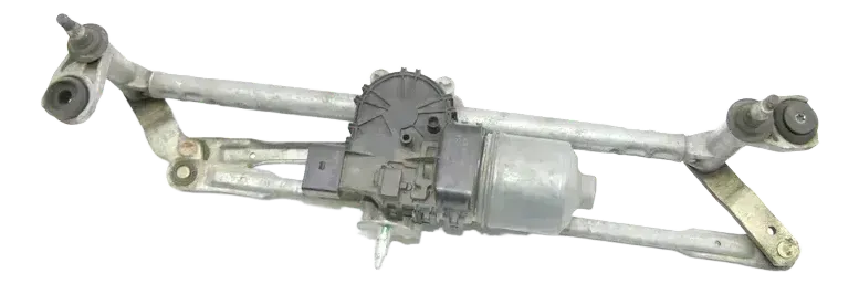 VW Polo 6R Wischermotor Wischer Motor mit Gestänge 6R1955119 B vorn Ibiza 6J - Bild 1