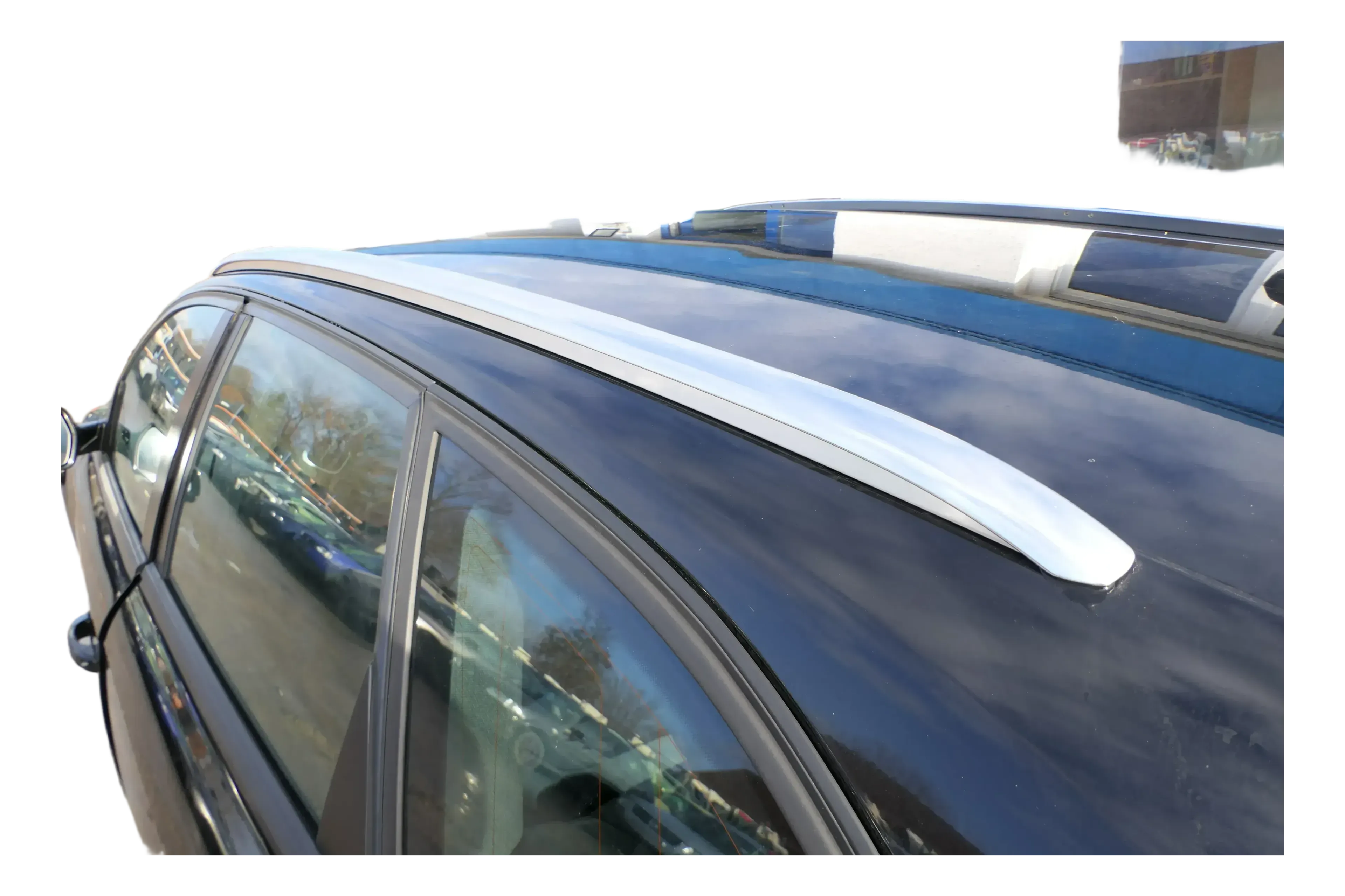 Audi A4 8K B8 Dachreling Reling Dach Chrom silber beide rechts + links Reeling - Bild 1