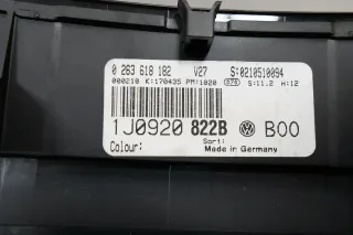 VW Golf 4 Tacho Tachometer Kombiinstrument 233.000km 1J0920822BX TDI Diesel - Bild 4