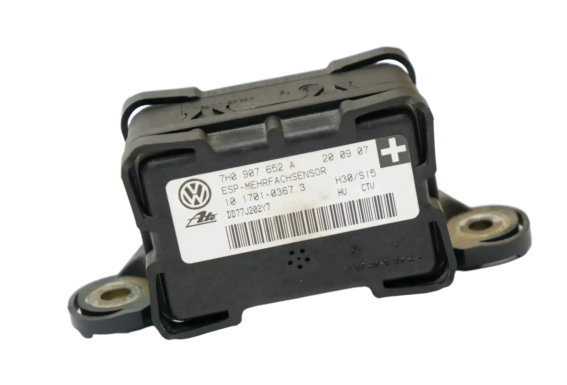 VW Golf 5 Touran Skoda Octavia Beschleunigungssensor ESP Sensor 7H0907652A - Bild 1