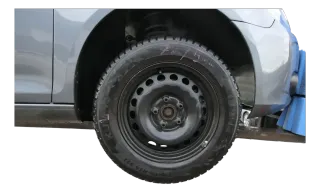 1x Q3 Passat 3C Golf für 195/65 R15 LK 112 Ersatzrad 7mm + Werkzeug Wagenheber 1 - Bild 1