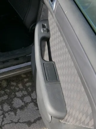 1x A6 4B Türverkleidung Verkleidung Tür hinten links schwarz soul - Bild 2