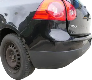 VW Golf 5 1K Limousine Stoßstange hinten Heckstoßstange schwarz LC9Z - Bild 9