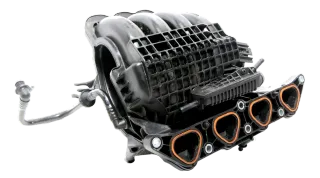 VW Polo 9N Caddy Ansaugbrücke Ansaugkrümmer 1,4 16V 59kw 80 PS BUD CGGB - Bild 2