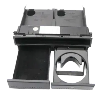 Seat Arosa VW Lupo Polo 6N2 Becherhalter Dosenhalter mit Fach untern Radio - Bild 1
