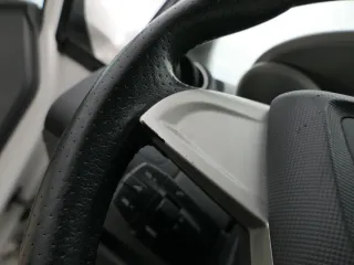 Seat Ibiza 6J Lenkrad 6J0419091M schwarz grau Nähte Leder Lederlenkrad - Bild 4