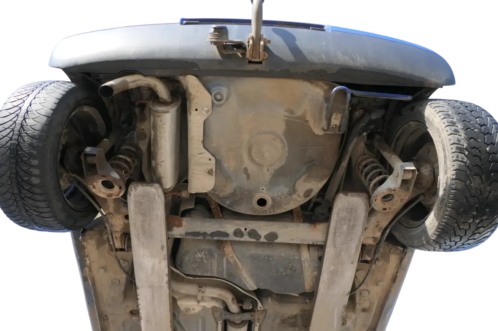 Lupo 6X Auspuff hinten Endschalldämpfer +Mittelschalldämpfer 1,7 SDI AKU TDI 1,4 - Bild 1