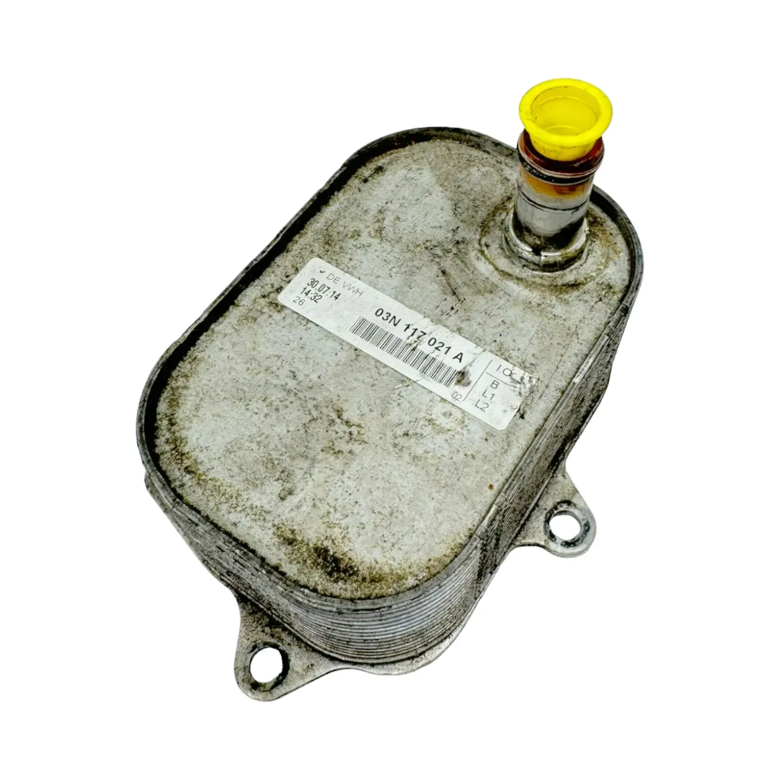 Audi A4 8K Q5 Ölkühler 03N117021A Wärmetauscher - Bild 1