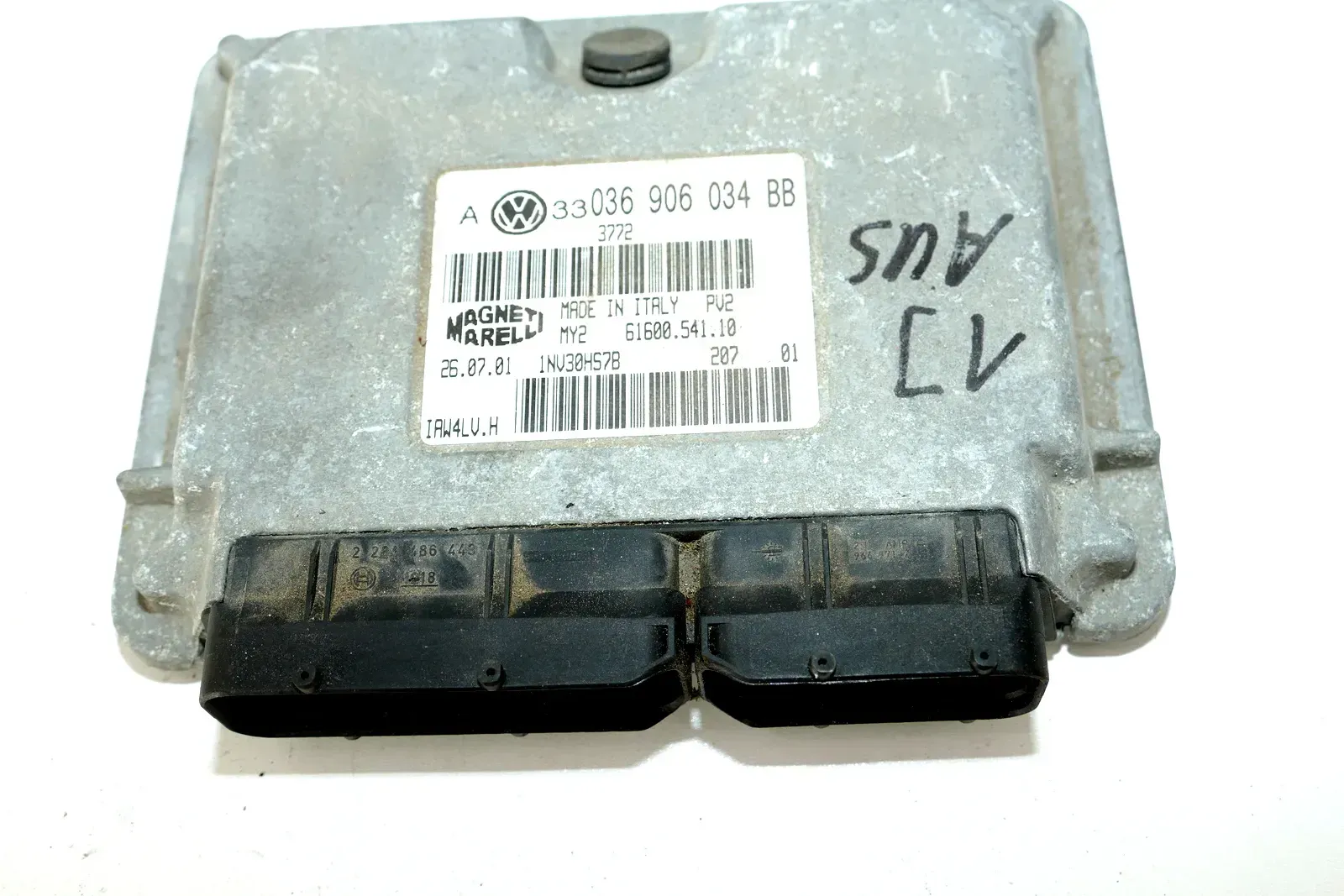 VW Golf 4 Bora Steuergerät Motor 036906034BB 1,6 16V 77kw 105PS AUS Motor - Bild 1