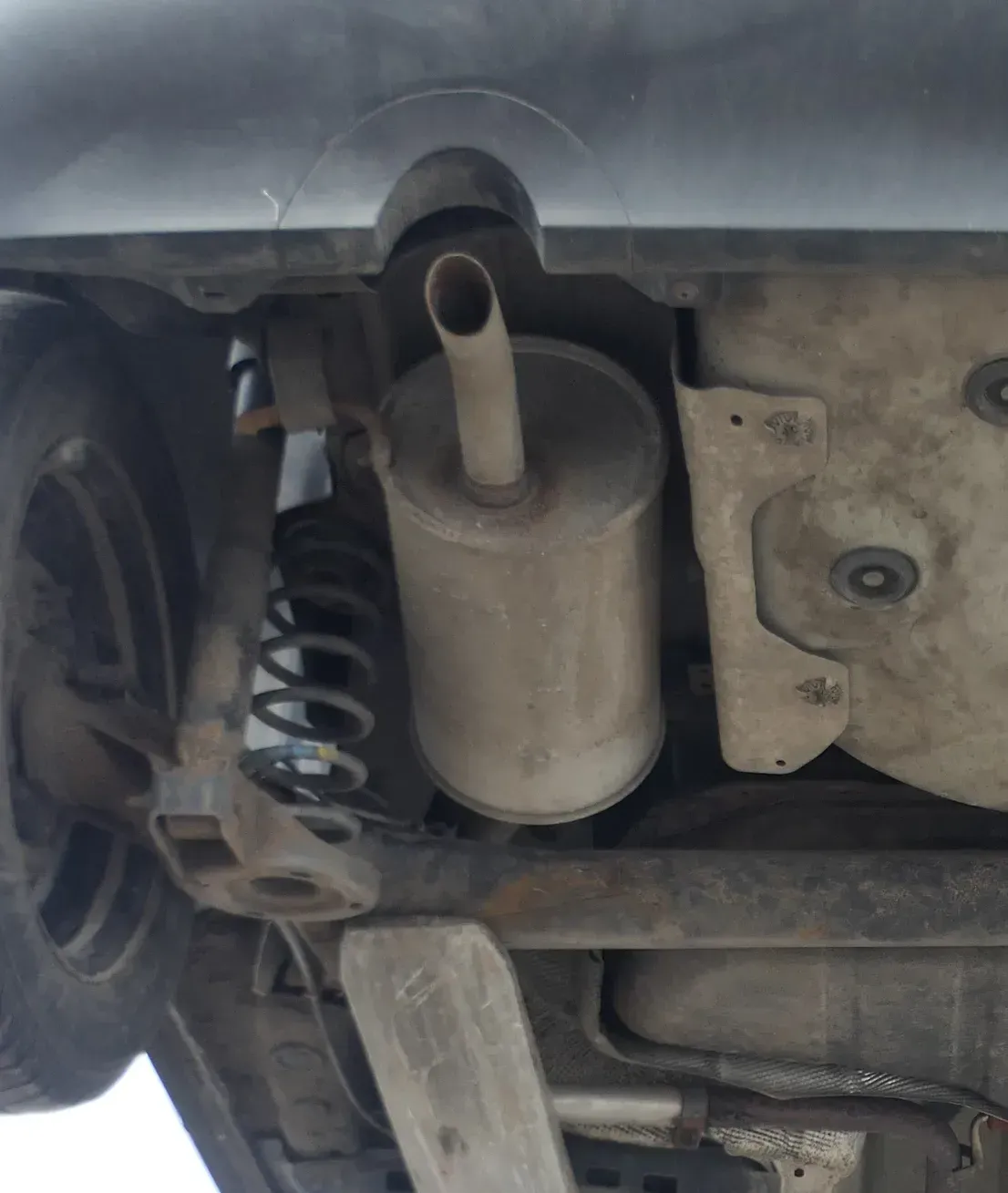 VW Fox 5Z Auspuff Endschalldämpfer hinten 1,2 AWY AZQ BMD BME 5Z6253609C - Bild 1