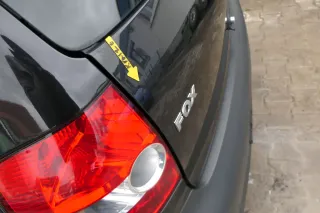 VW Fox 5Z Heckklappe Kofferraumklappe Klappe hinten + Scheibe schwarz LC9Z - Bild 3