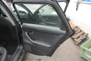 4x Audi A4 8E B6 Türverkleidung Verkleidung Tür schwarz Leder - Bild 8
