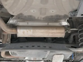 VW Golf 7 5G Auspuff hinten Endschalldämpfer Benziner MItteltopf Mittelschalldäm - Bild 3