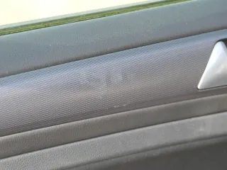 1x VW Golf 7 5G AU Türverkleidung Tür vorne links 4/5-Türer titan schwarz - Bild 4