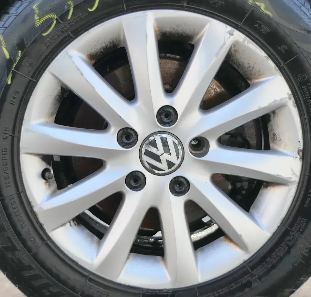 1x Felge Alufelge original VW Golf 5 Touran 6,5jx15H2 ET50 1K0601025CA Bristol 1 - Bild 1