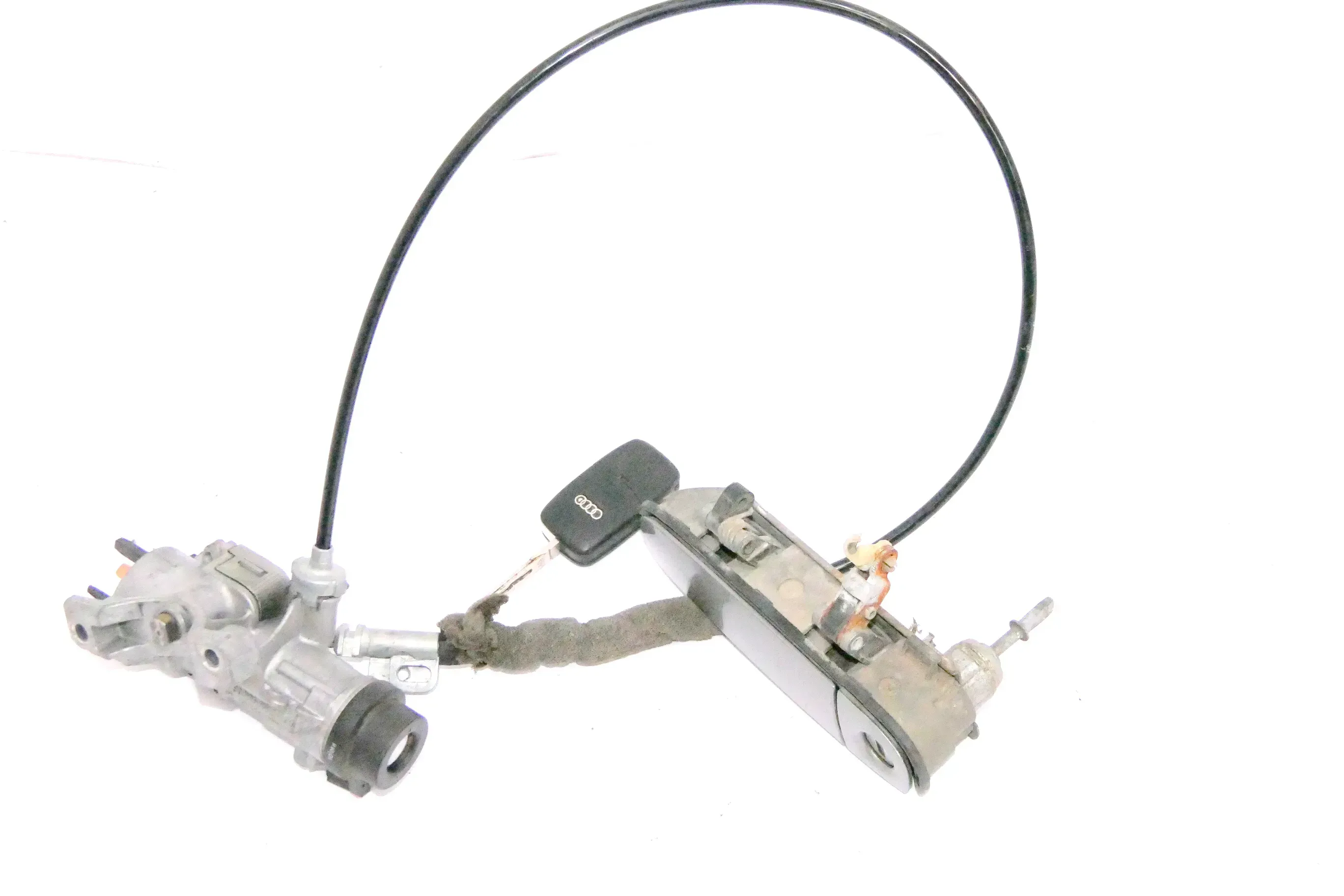 Audi A6 4B Zündschloß Schloß Zündung Schlüssel 4B0905851F Tüschloß Automatik - Bild 1