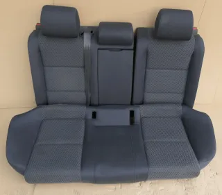 Audi A6 4F C6 Sitz Rückbank Rücksitzbank hinten 3-Punkt-Gurt Stoff - Bild 1