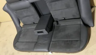 VW Passat 3BG Kombi Sitz Rückbank Rücksitzbank Sitzfläche Sitze Leder schwarz - Bild 2
