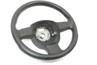 Audi A3 8P Lenkrad 3-Speichen 8P0419091CK TNA gelocht Sportlenkrad Leder - Bild 3