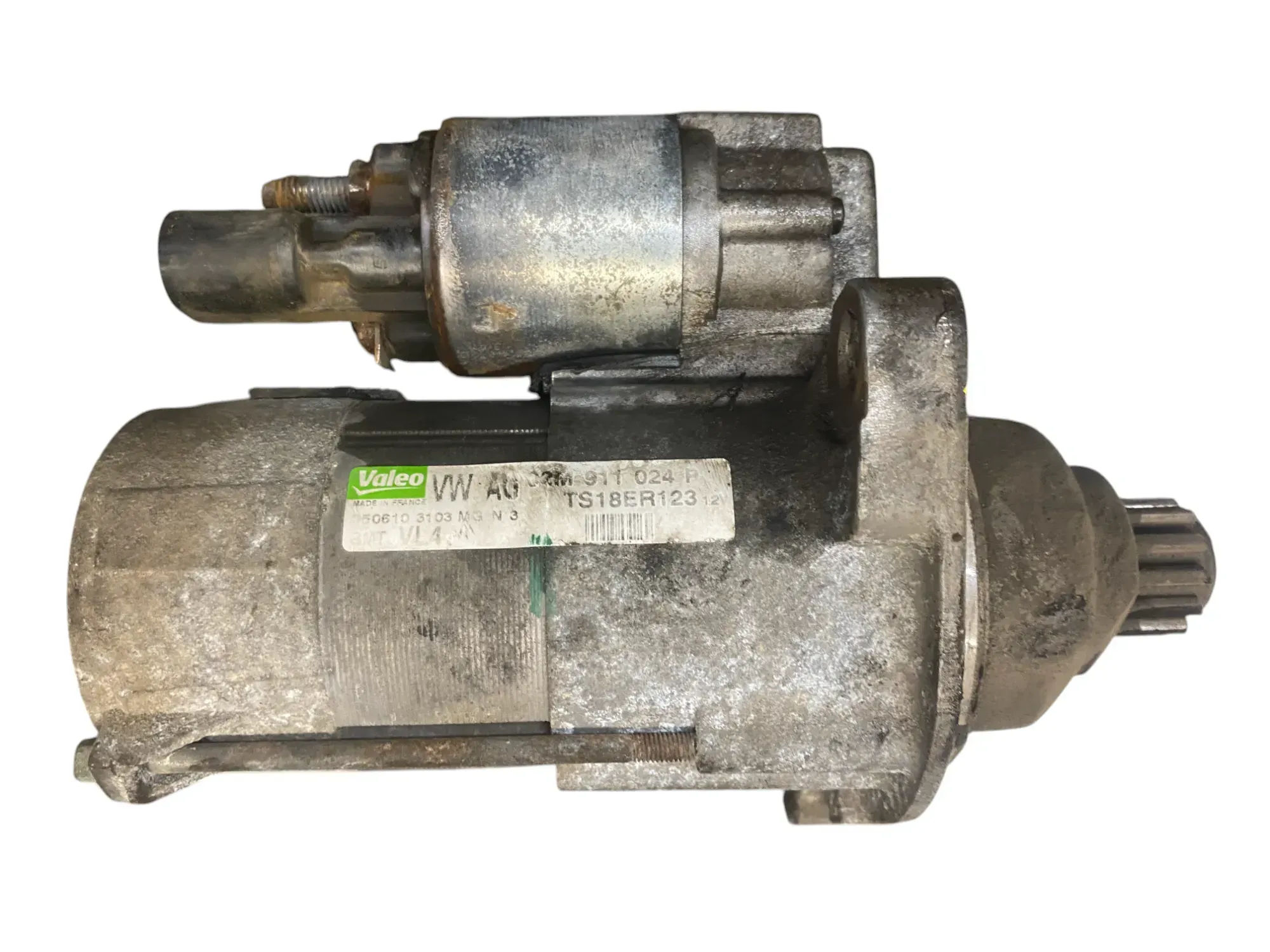 VW Passat 3C Golf Anlasser Starter Schaltgetriebe 02M911024C 6-Gang Schaltung - Bild 1