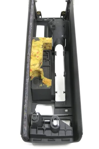 Audi A4 8E B6 B7 Mitteltunnel hinten Verkleidung um Handbremse Konsole schwarz C - Bild 8