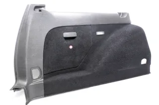 VW Golf 4 Variant Abdeckung Verkleidung Kofferraum hinten links 1J9867423CB schw - Bild 1