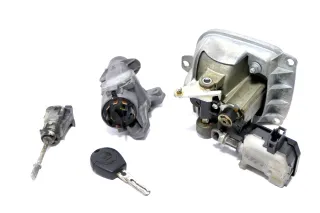 Seat Ibiza 6L Schloßsystem 1xTürschloß Heckschloß 1x Schlüssel Schloß Zündschloß - Bild 2