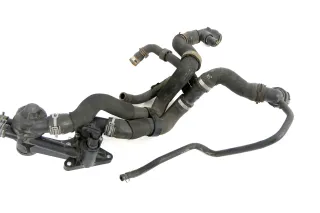 Audi A4 8E B6 Thermostat Gehäuse Schlauch 2,0 ALT 03C121026AF CDGA - Bild 5
