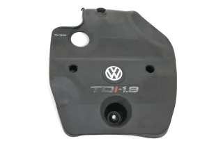 VW Golf 4 Bora Motorabdeckung Abdeckung Motor Blende 1,9 TDI ALH AGR ASV 0381039 - Bild 1