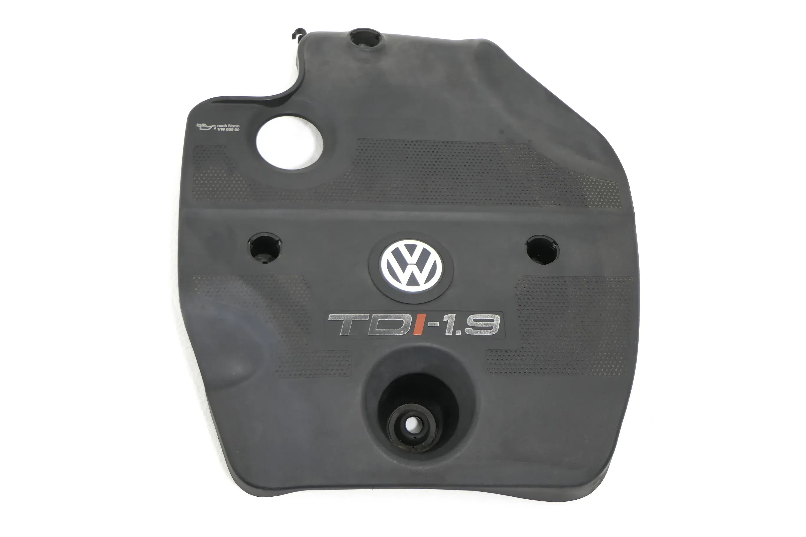 VW Golf 4 Bora Motorabdeckung Abdeckung Motor Blende 1,9 TDI ALH AGR ASV 0381039 - Bild 1