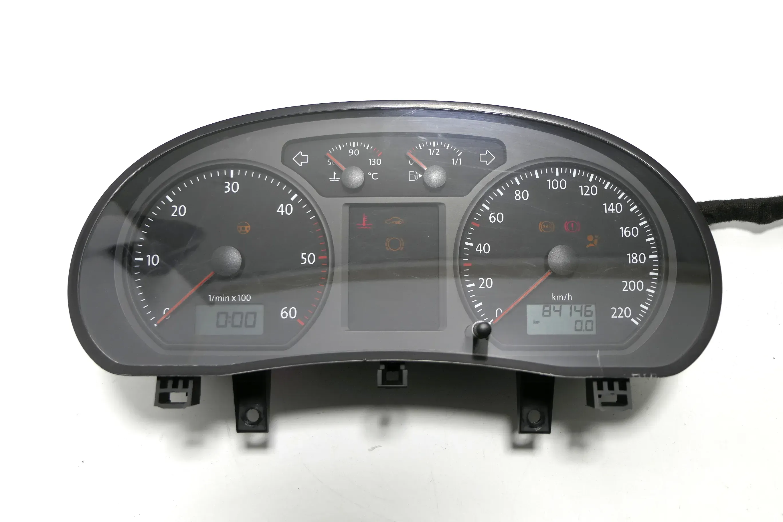 VW Polo 9N 3Tacho Tachometer Kombiinstrument 84.000km 6Q0920804J 1,4TDI BNV BNM - Bild 1
