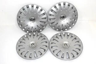 original 4 Stück VW Bora Golf 4 1J Radkappe Radzierkappe 16 Zoll 1J0601147M - Bild 2