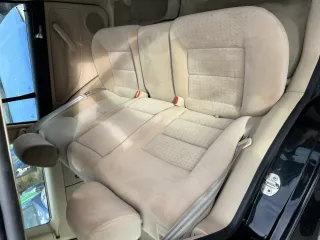 VW Golf 4 Bora Variant Kombi Sitz Rückbank Rücksitzbank hinten Sitze hellbeige - Bild 3
