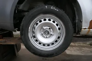 4x Felgen Caddy 2K 195/65 R15 Winterreifen Felge 6jx15H2 ET47 Reifen 6-7mm - Bild 8