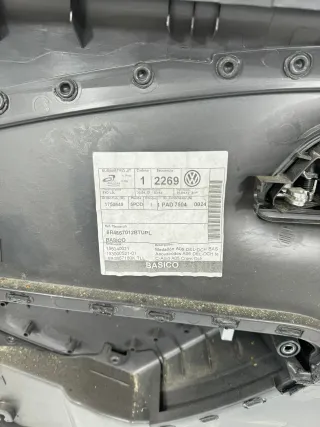 1x VW Polo 6R Türverkleidung Verkleidung Tür 4/5-Türer vorne rechts schwarz - Bild 6