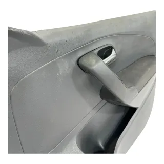1x VW Polo 6R Türverkleidung Verkleidung Tür 4/5-Türer vorne rechts schwarz - Bild 2