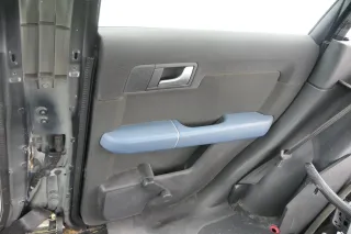 Audi A2 8Z Türverkleidung Verkleidung Tür hinten rechts blau schwarz neptunblau - Bild 2