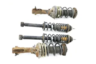 4x Polo 6N2 Federbein Feder Federn Stoßdämpfer vorne links + rechts + hinten - Bild 3