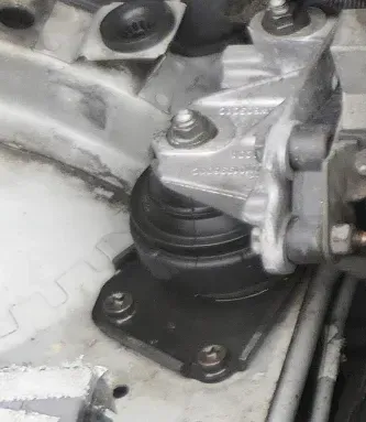 VW Sharan 7M Hydrolager Motorlager Lager Halter rechts Motor 7M3199132T Stütze - Bild 1