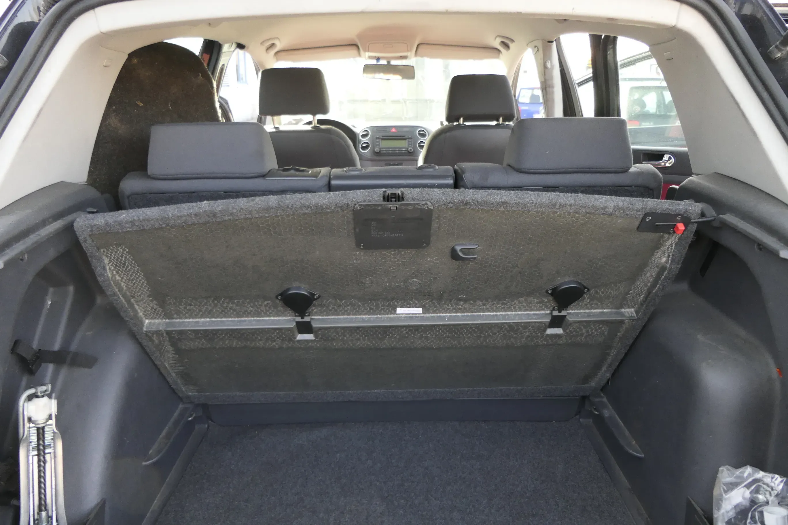 VW Golf Plus 5M Ladeboden Verkleidung Abdeckung Kofferraum Teppich Boden doppel - Bild 1