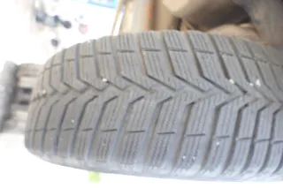 4x Polo 6R 9N Ibiza Felgen 185/60 R14 H Winterreifen M+S 6jx15 ET38 Reifen 5-6mm - Bild 6