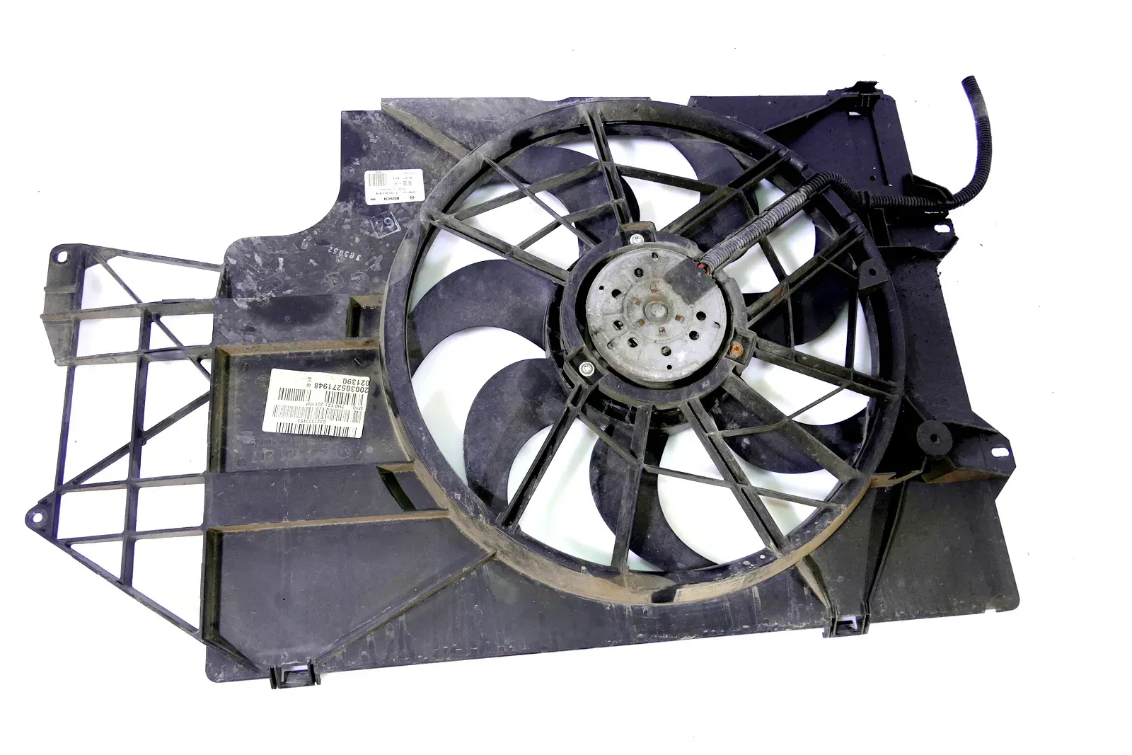 VW T5 Lüfterzarge Lüfter Kühlerlüfter Halter Lüftermotor Motor 7H0121201BM - Bild 1