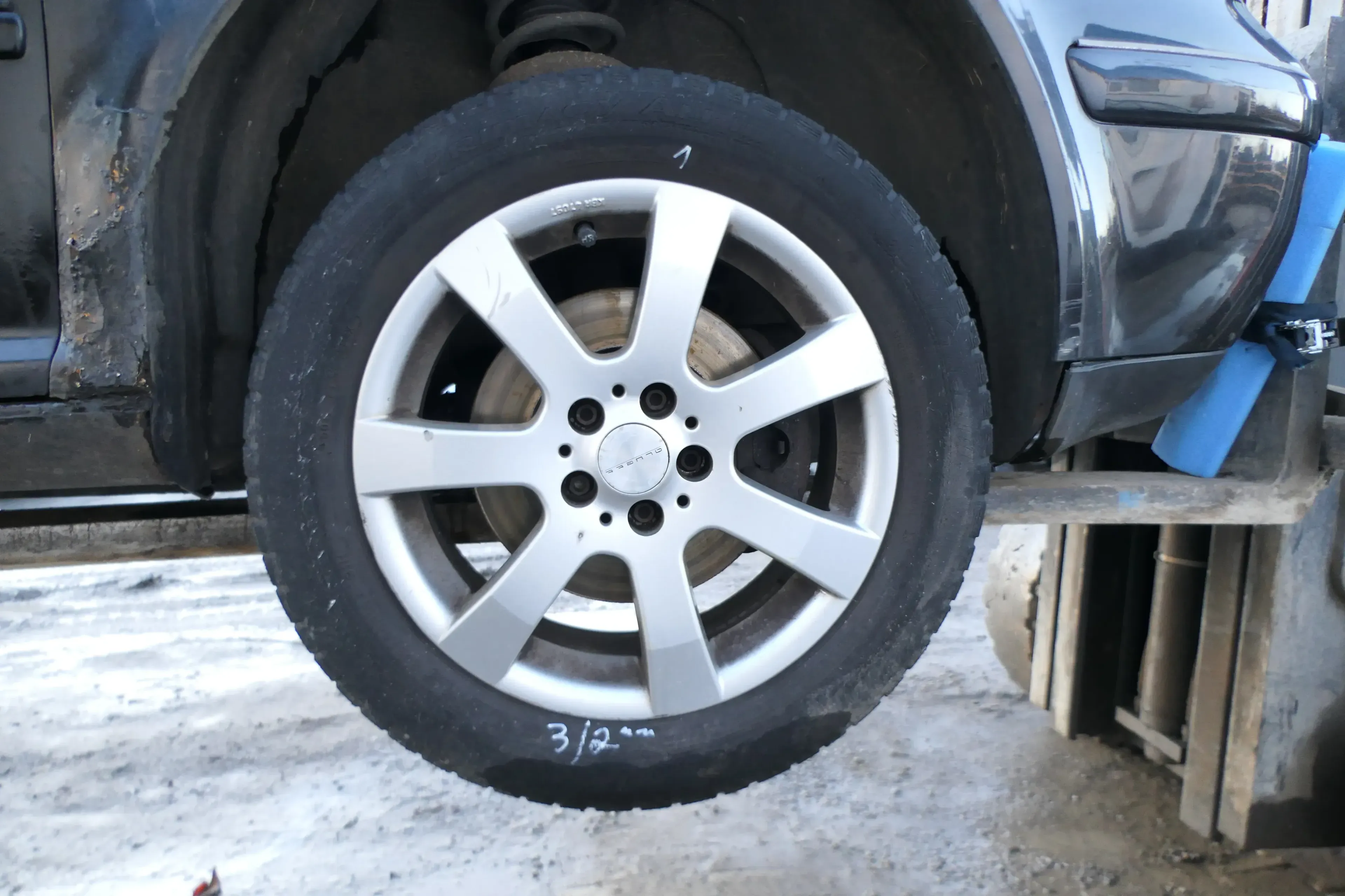 4x Golf 4 Alufelge Felge 205/55 R16 KBA 47097 CMA 2-4mm Alufelgen Aluett 16 Zoll - Bild 1