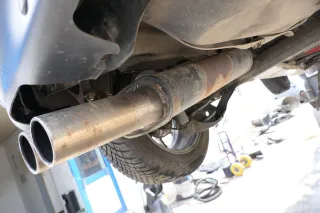 Golf 4 Bora Auspuff hinten Endtopf 1,8 T AGZ AGU AQN AUM A Endschalldämpfer - Bild 3