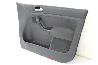 VW Golf Plus 5M 1x Türverkleidung Verkleidung Tür vorne rechts schwarz - Bild 4