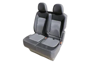 VW Crafter 7C MAN Post Sitz vorne rechts original Beifahrersitz Doppelsitz  SHZ - Bild 3