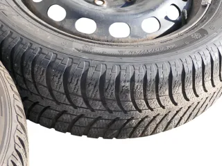 4x Audi A4 8E A6 4B Felgen 205/55 R16 91H Winterreifen Reifen 4-8mm - Bild 5