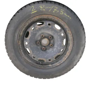 4x Skoda Fabia Felgen Reifen 165/70 R14 81T Winterreifen M&S 5jx14H2 ET35 6-8mm - Bild 5
