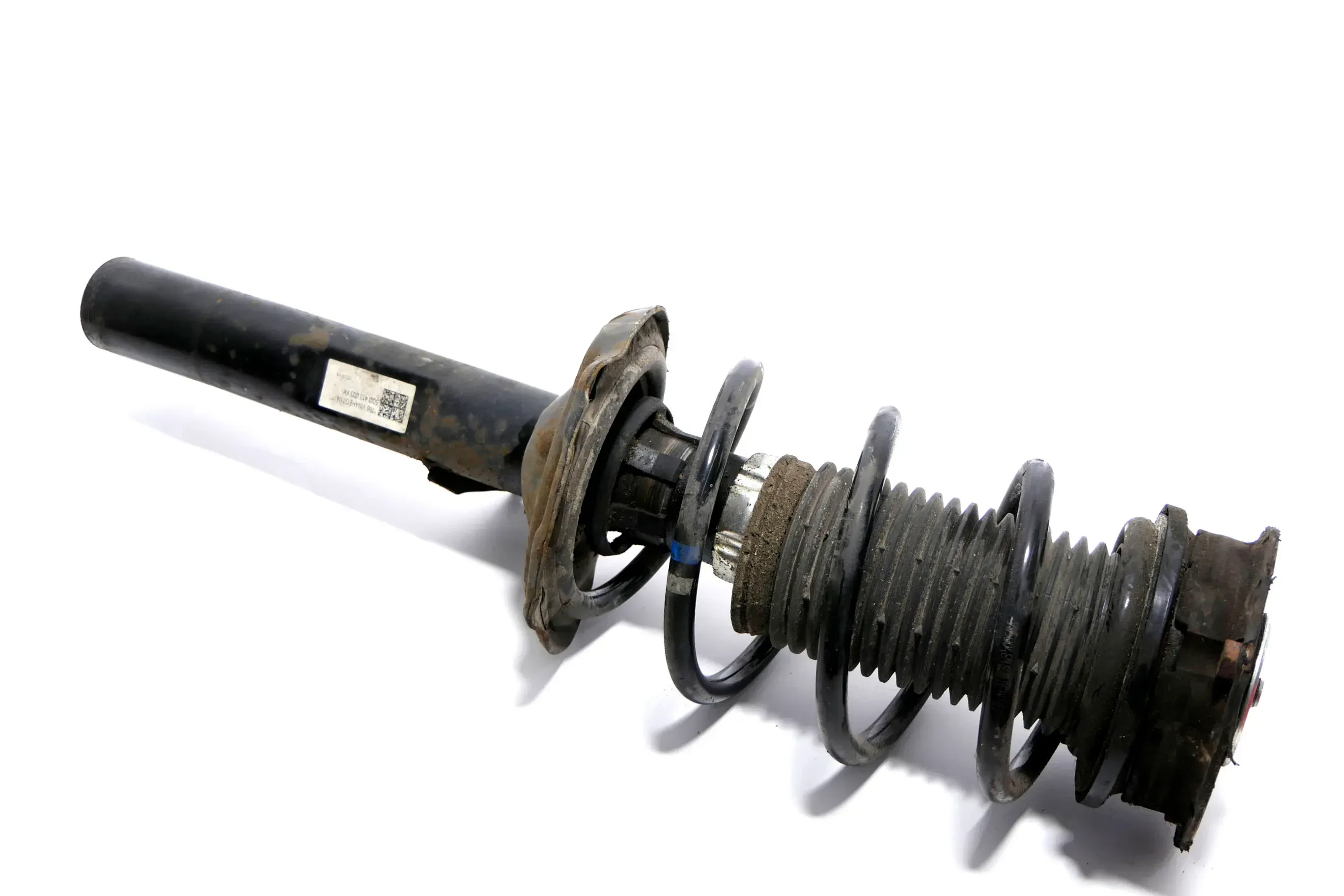 1 VW Golf 7 Federbein Stoßdämpfer Feder vorne links/rechts Federn 5Q0413023FJ ## - Bild 1